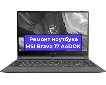 Апгрейд ноутбука MSI Bravo 17 A4DDK в Перми